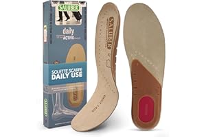 Solette Saluber Style Daily 405, ortopediche, Tecnologia Poron+ Ammortizzante, Solette Scarpe ad Azione Traspirante Antiodore, Uomo e Donna, Assorbono Shock (40)