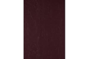 MK MARC KINDERMANN 100 PREMIUM Einbanddeckel Lederstruktur A4, 240g/m², 297 x 210 mm, Rückenkarton (Bordeaux)