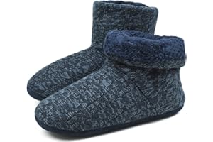 COFACE Homme Haute Qualité Niche Chaussons d'hiver Chaud Anti-dérapant Chaussures