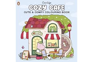 Cozy Cafe: A cute and comfy colouring book to unwind with, from the Number One bestselling author