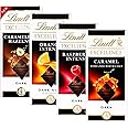 Excellence Dark Chocolate Bars Multipack - Selection of 4 x 100g Orange, Raspberry, Caramel Sea Salt & Hazelnut Chocolate Bars with Topline Card. Chocolate Gifts for Chocolate Hamper, Birthday Gift