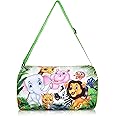 Stylbase Multicolor Polyester Kids Duffle Bag Stylish Travel Bag – Gym Dance Swimming Picnic Sports Bag for Girls and Boys – Lightweight, Durable Kids Gym Bag 14 inches