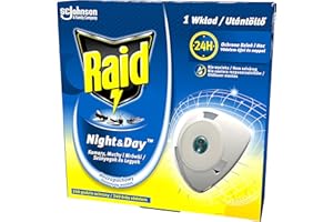 Raid Day & Night Wkład z Płynem Owadobójczym, 2.25 g