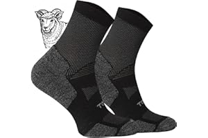 Skarpety trekkingowe TODO z wełną MERINO termoaktywne, oddychające, odprowadzające wilgoć