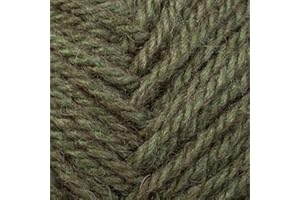 Sirdar Wool Hayfield Bonus Aran with Wool, Green Heather (934) by Sirdar