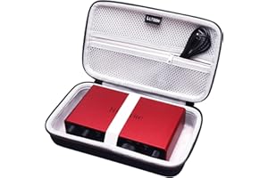 L LTGEM LTGEM EVA Hard Case for Focusrite Scarlett 4i4 (3rd Gen) USB Audio Interface with Pro Tools - Travel - Protective Carrying Storage Bag