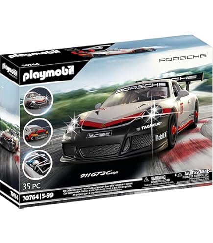 Playmobil 9225 Porsche 911 GT3 Cup with Racing Command Station  