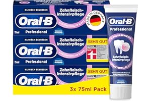‎ORAL-B Oral-B Professional Gum Intensive Care & Antibacterial Protection Intensive Cleaning Toothpaste 3 x 75 ml