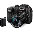 Panasonic LUMIX GH5M2 Mirrorless Camera with wireless live streaming and a LEICA 12-60mm F2.8-4.0 lens Plus additional battery pack - Black