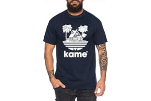 Tee Kiki Adi Kame House - Maglietta da Uomo One Goku Dragon Master Son Ball Vegeta Turtle Roshi Piece Golds Db