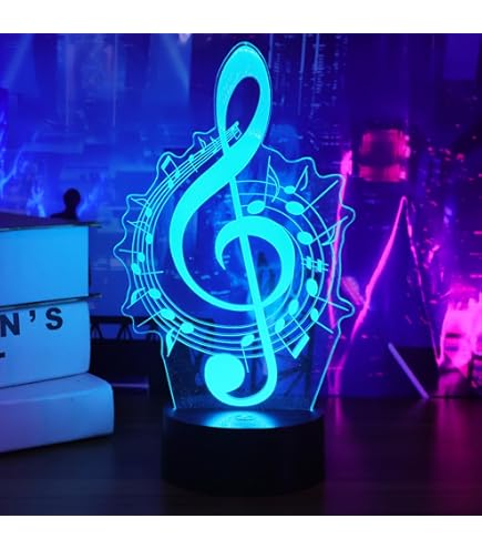 3D Guitar LED Illusion Lamp With Bluetooth Speaker | Jack Stonehouse