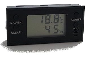 GERMANUS Humidor Hygromètre numérique E2