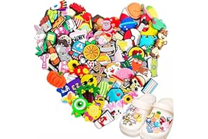 FOKELYI 30 Pcs Shoe Charms for Clogs, Cute croc charms, Shoe Decorations Accessories Charms for Clog Shoes Decorations Wristband Bracelet Party Favors