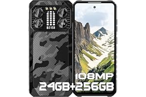 IIIF150 B2 Pro Outdoor Smartphone 10000mAh, Android 13 Outdoor Handy Ohne Vertrag, 24GB+256GB (1TB TF) Baustellenhandy, 108MP+24MP Nachtsicht, 120Hz 6.78" FHD+, G99/ IP68/69K /Dual SIM 4G/NFC/OTG