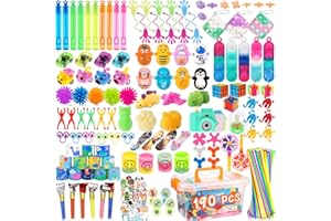 zycBernoi 190Pcs Party Bag Fillers for Kids Unisex, Party Bag Toys, Goodie Bag Fillers, Birthday Party Favors for Boys Girls, Prize Box Fillers for Teacher, Treasure Box Birthday Party