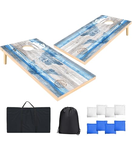 Produktbild von Hölzerne Cornhole Boards Premium Bean Bag Toss Game