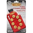 DYNO TAB – Fuel Stabilizer 64274 - Maximizes Power & Performance, Increase Octane, and Retards Carbon Build-up, and Reduce Friction & Wear, 8 Tablet Card 1 Tablet Treats 9.4 Liter