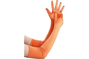 BABEYOND Guantes Largos hasta los Codos Guantes Nupciales Estilo Vintage 1920 Flapper Disfraces Guantes Novia Accesorios