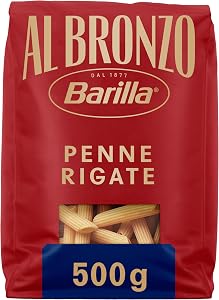 Barilla Pasta Al Bronzo Penne Rigate 100% Grano Italiano 500 g