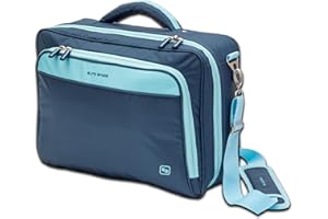 Elite Bags Practi's - Maletín sanitario de asistencia domiciliaria, Azul, 40 x 30 x 12 cm