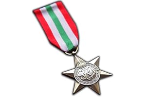 TRIKOTY La medaglia militare della stella Italia WW2 Commonwealth British Military Award per | Esercito | Marina | RAF | REPLICA Giorgio VI