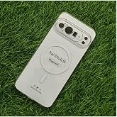 SİDE EYE Google Pixel 10 Pro XL İ&ccedil;in Sararmaz Kamera Boşluğu Tam A&ccedil;ık Mika Sert Parlak Şeffaf MagSafe İle Uyumlu Telefon Kılı