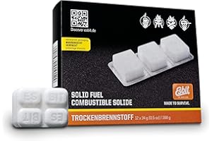 Esbit 00101200-D-DD, Solid Fuel Unisex-Adult, White, 14g