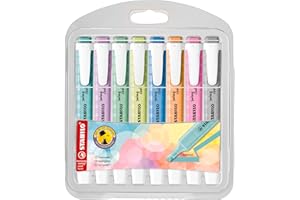 Marcador STABILO swing cool Pastel - Estuche con 8 colores