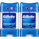 Gillette Clear Gel Power Rush Antiperspirant Deodorant 70 ml 2 pack