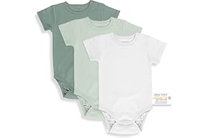 LALOONA BABY BEDDING LaLoona Body Kurzarm 3er Pack - Set Baby Kurzarmbodys aus Baumwolle, ÖkoTex Standard 100 geprüft