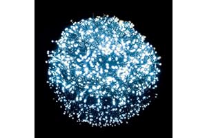 Nataland Catena Luminosa 1000 Led - 55 Metri Da Interno Ed Esterno, Serie Con Controller 8 Funzioni, Per Illuminazione Casa, Vetrine, Negozio e Albero di Natale (Bianco Freddo, 1000 Led - 55 Metri)