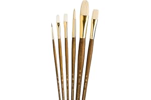 Princeton Art & Brush Ensemble de pinceaux de Sable Naturel - 6 kg