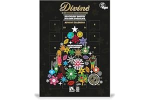 Divine 70 percent Dark Chocolate Advent Calendar 85g