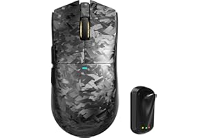 ATTACK SHARK X11 ULTRA Wireless Gaming Mouse, Ultra-Light 63g, 42K DPI, 8K Polling, Nordic Chip, Carbon Fiber, for Esports & Pro Gamers
