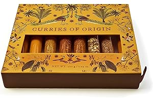 eat.art Curries of Origin, 8 Pack | Spice Gift Set | World Curry Selection | Fathers Day Gift