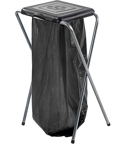 Support De Sac à Ordures Pliable, Support De Support De Sac à Ordures