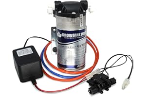 Kit Bomba de Presión para Equipos de Osmosis Inversa. Incluye todos los componentes necesarios para la Instalación del equipo. Growmax Water.