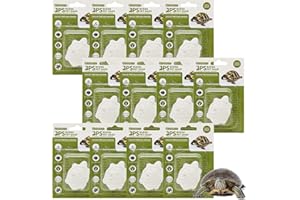 BPS BUENA PET SHOP BPS 12 Pcs Bloque de Calcio para Tortugas Grande Natural Complemento Básico Tamaño Grande BPS-4133 * 12