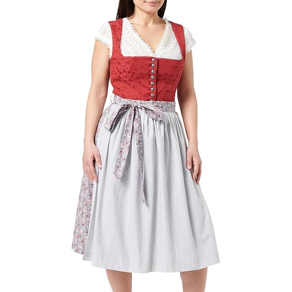 BERWIN & WOLFF Dirndlbluse Trachtenbluse - Schwarz Mit Spitzen-Lochstickerei, Größe 46