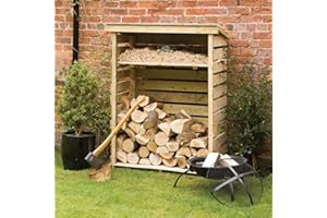 Rowlinson Small Log Store Pressure Treated Timber