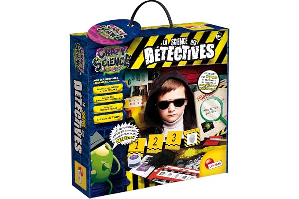 Génius Science - jeu scientifique - la science des détectives - LISCIANI
