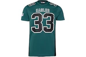 New Era NFL Established Number Camiseta Fútbol Americano Camiseta de Fan Jersey Emblema del Equipo