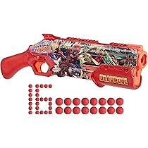 NERF DEADPOOL 正規品マーベルナーフガン ショットガン16発付き Nerf Marvel Deadpool Blaster, 16 Nerf Rival Accu-Rounds