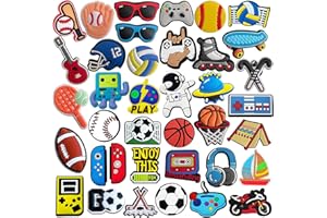 Nityunn Schuhanhänger für Clogs, verschiedene zufällige Auswahl aus PVC, Cartoon-Schuhdekorationen, Zubehör für Sandalen, Weihnachten, Party, Geburtstag, Geschenke