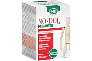NODOL ESI SpA No Dol Nahrungsergänzungsmittel gegen Gelenk- und Muskelschmerzen,60 Kapseln
