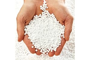 Green Bean© Perles EPS pour Remplissage de Pouf 300 litres | Billes de Polystyrène Pack Recharge Remplissage Coussin Matériel d'emballage Paquet Microperles Oreiller d'allaitement Boules Polystyrène