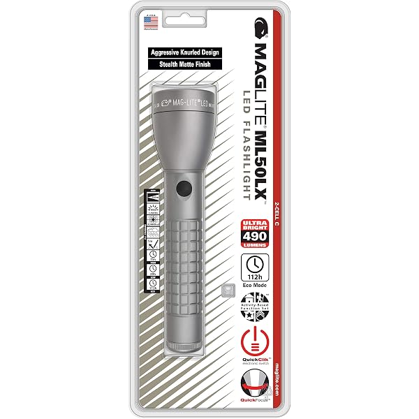 Maglite Flashlight Mag Instrument MagLite Mag-Tac LED Flashlight ...