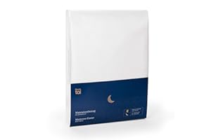 Blumtal® antyalergiczny pokrowiec na topper 180x200 cm do topperów o wysokości do 7 cm – certyfikowany przez OEKO-TEX, pokrowiec przeciw roztoczom z zamkiem błyskawicznym – 1 sztuka