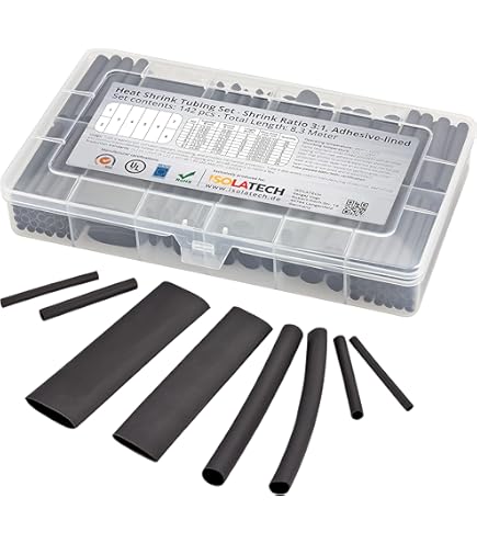 Tubo Termorestringente Trasparente Ø20mm 1 Metro - Per Isolamento Cavi Elettrici - Foto 5