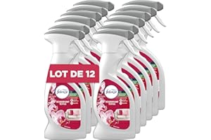 Febreze Désodorisant Textile, Thaï Orchidée, 12x375ML, La Technologie OdourClear Élimine Les Odeurs De Vos Textiles Pour Ne Laisser Qu’un Parfum